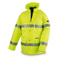PARKA GRANDE VISIBILIDADE C/FITA REF.AMARELO *